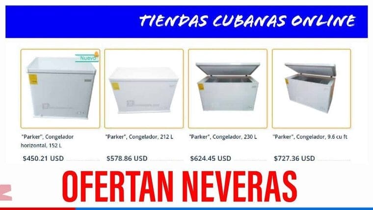 Así puedes comprar una nevera para entregar en Cuba