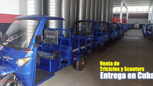 Promocionan venta de triciclos y scooters con entrega en Cuba (+ precios en dólares americanos)