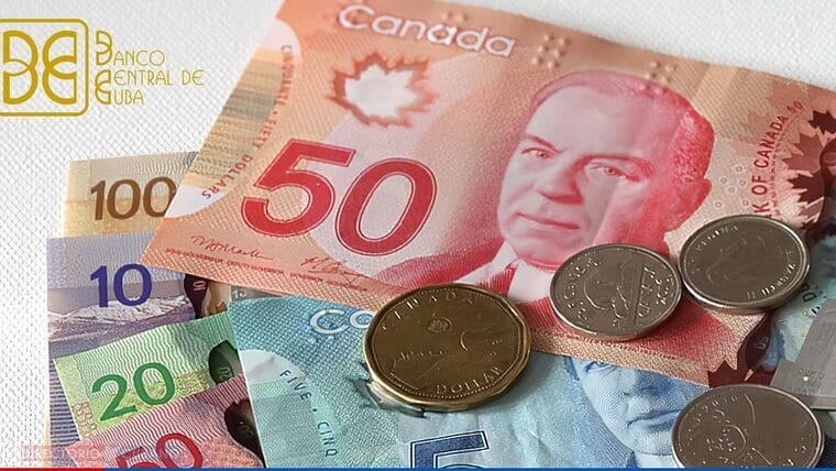 Banco Central de Cuba incentiva cambio de dólares canadienses