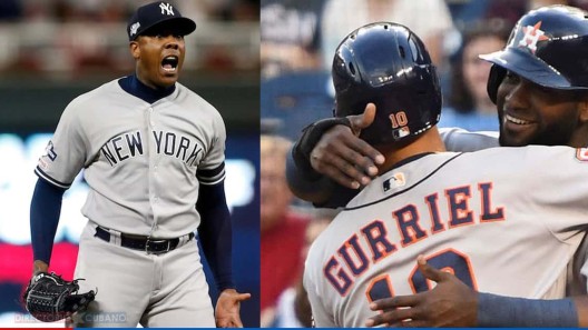Yordan Álvarez, Yuli Gurriel y Aroldis Chapman ponen sazón cubano en MLB