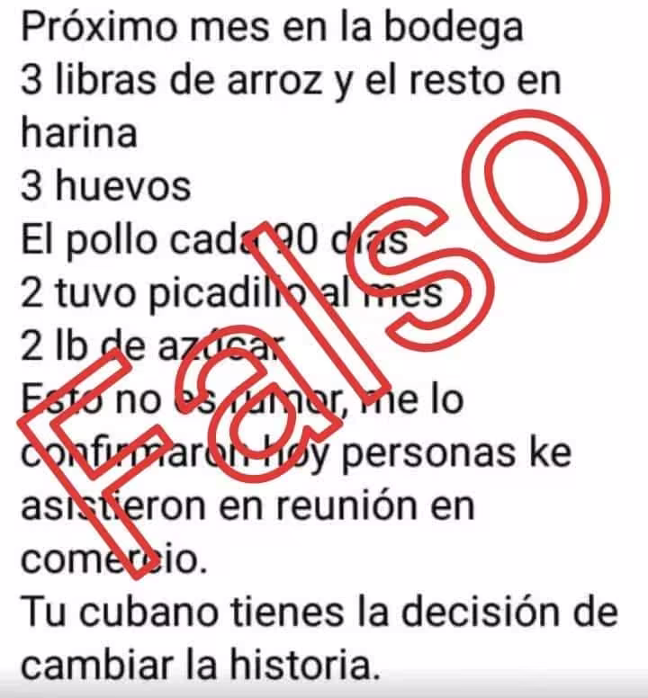 ¿Arroz y harina de maíz por la libreta en Cuba? Mincin desmiente noticia sobre Canasta Familiar Normada