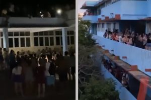 Protestas en Universidad de Camagüey por apagones y falta de agua