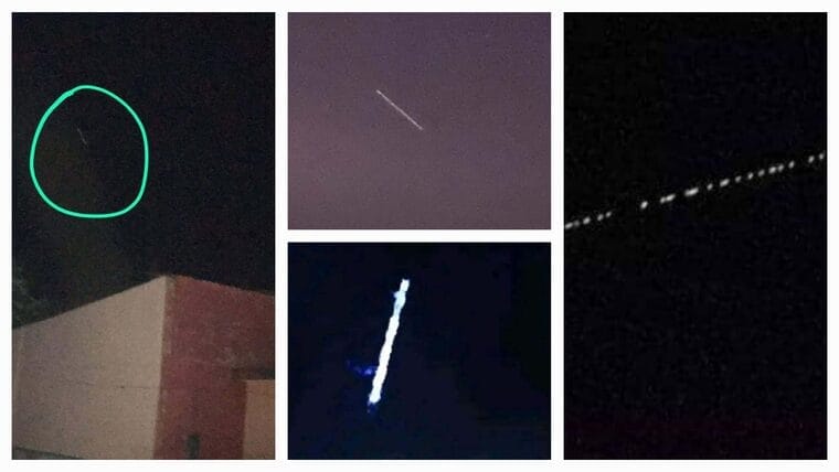 Satélites Starlink iluminan el cielo de Cuba