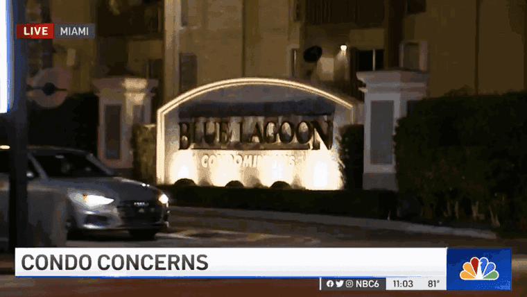 Grietas en condominio cerca del Aeropuerto Internacional de Miami: residentes protestan