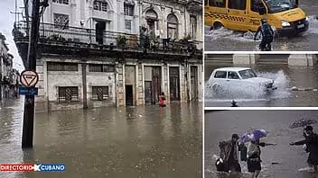 Así están ya las inundaciones en La Habana y otras partes del país (FOTOS)