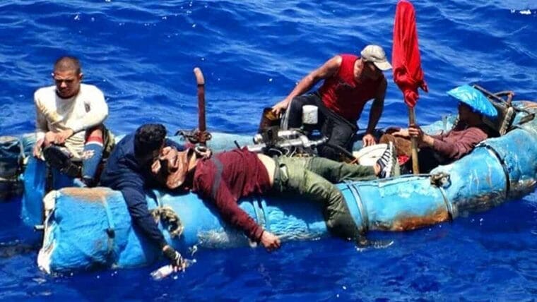 Son repatriados a Cuba 47 balseros desde Estados Unidos