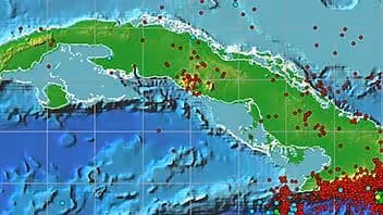Sismo perceptible en la zona oriental de Cuba