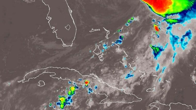 Se forma la Tormenta Tropical Alex: continuarán las fuertes lluvias en el centro de Cuba