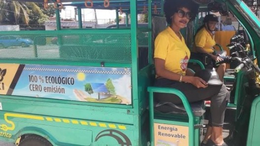 Rutas de triciclos eléctricos en La Habana llegan a Guanabacoa