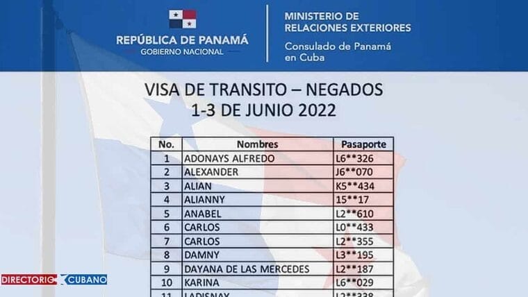 Últimos listados de la Embajada de Panamá: aprobados y denegados hasta 3 de junio