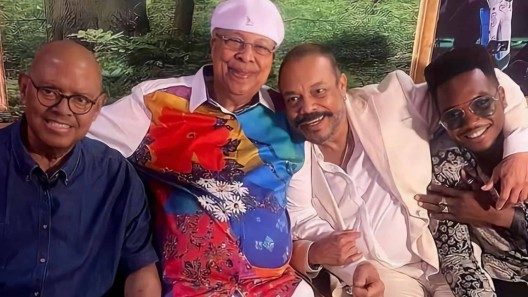 Chucho Valdés en concierto junto a Pablo Milanés, Pancho Céspedes y Cimafunk