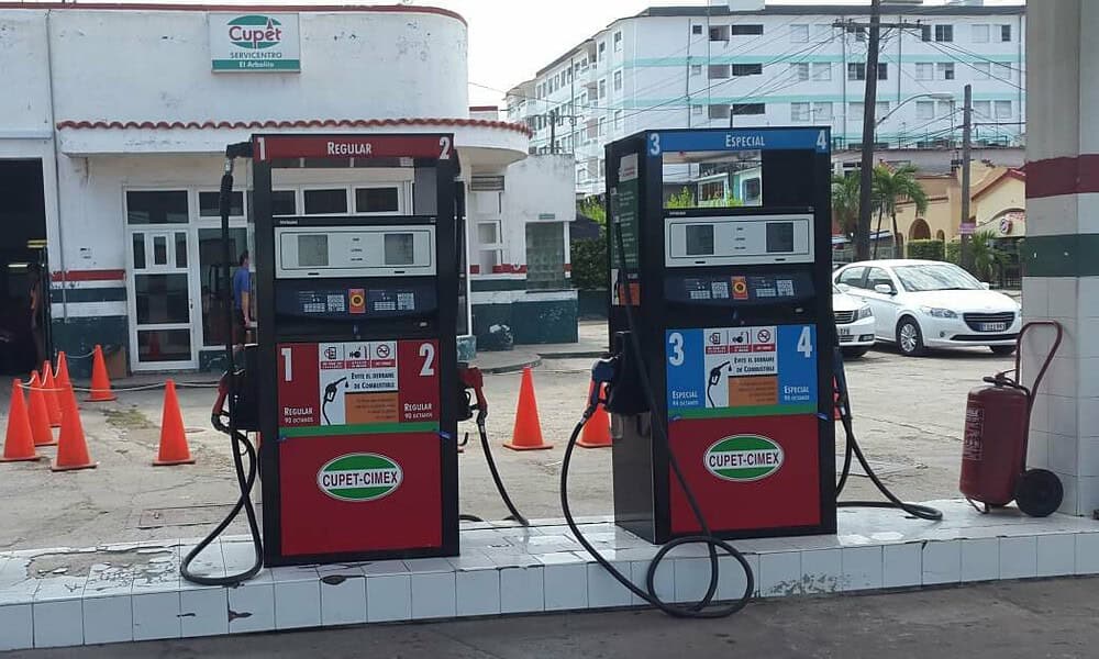 Fuel sales have stopped at several service centers in the Cuban capital