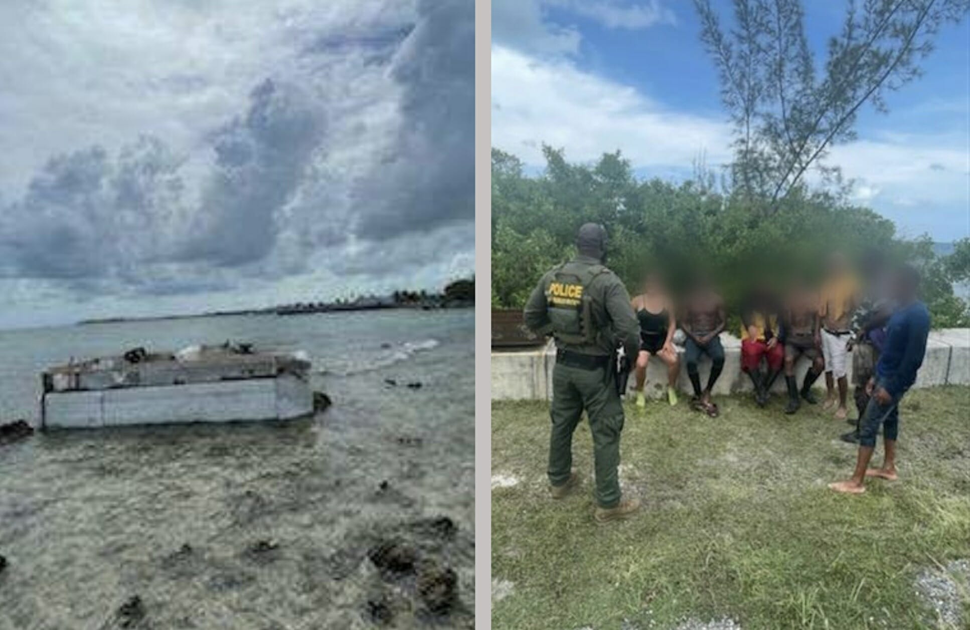 Balseros cubanos bajo custodia luego de llegar a costas de la Florida
