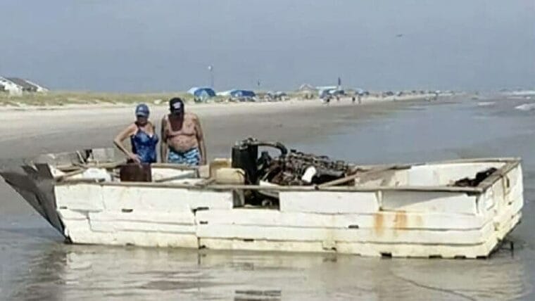 Una tormenta arrastra embarcación de balseros cubanos hasta Carolina del Norte. Se desconoce paradero de sus ocupantes