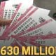 630 millones de dólares del Mega Millions