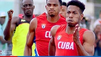 Reynier Mena marca récord para un velocista cubano en 200 metros planos