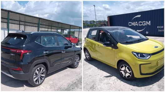 Arriban a Cuba carros eléctricos de China