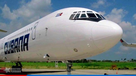Información de Cubana de Aviación sobre vuelos internacionales y nacionales