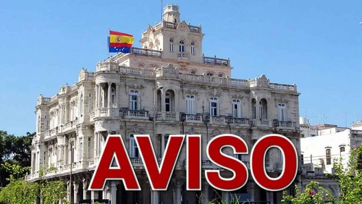 Actualiza Consulado de España en Cuba sobre trámites y días festivos