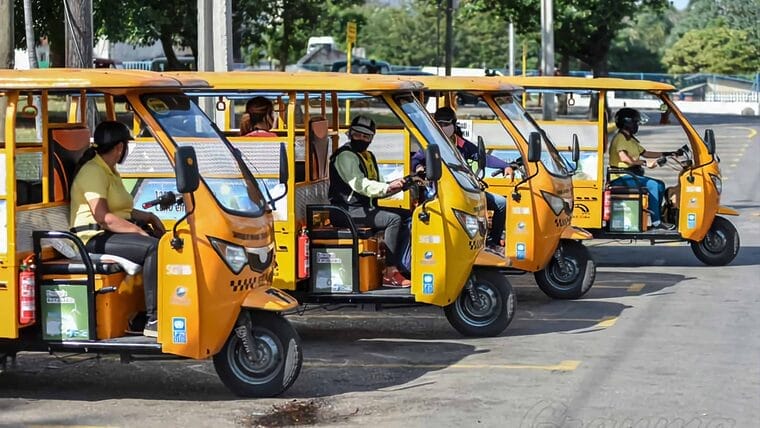 En septiembre habrá más triciclos eléctricos en La Habana, aseguran las autoridades