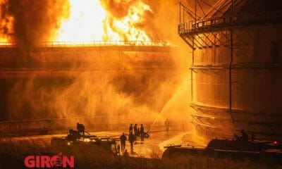 Confirman fallecimiento de un bombero en incendio en Matanzas: hay al menos 17 desaparecidos