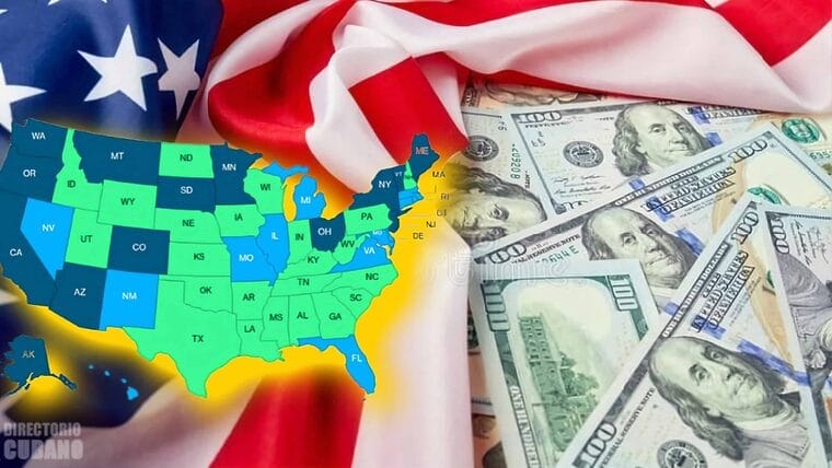 En Estados Unidos estos estados aumentarán el salario debido a la inflación