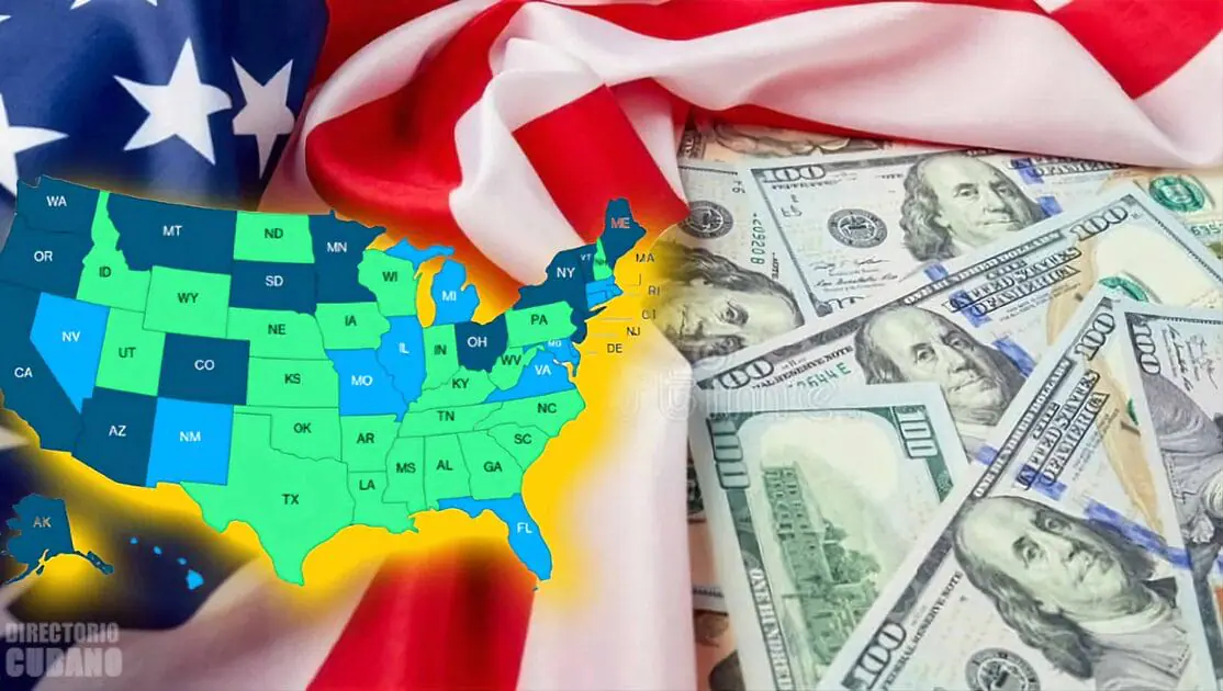 En Estados Unidos estos estados aumentarán el salario debido a la inflación