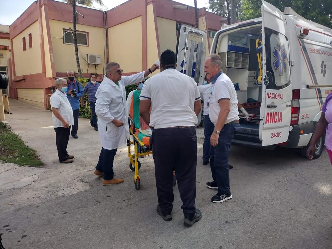Más de 120 pacientes hospitalizados por el incendio en Matanzas
