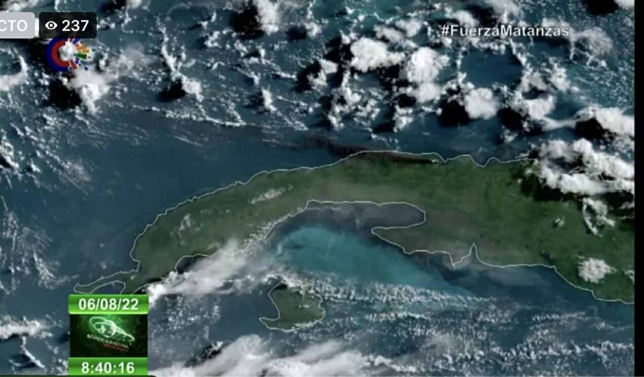 humo incendio matanzas imagen satelital