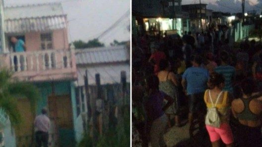 Hombre con machete se atrinchera en Caibarién: así sucedió