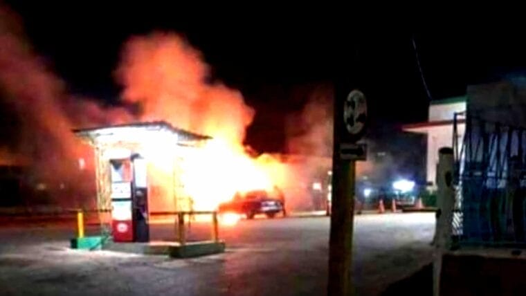 Se incendia un Cupet en Artemisa