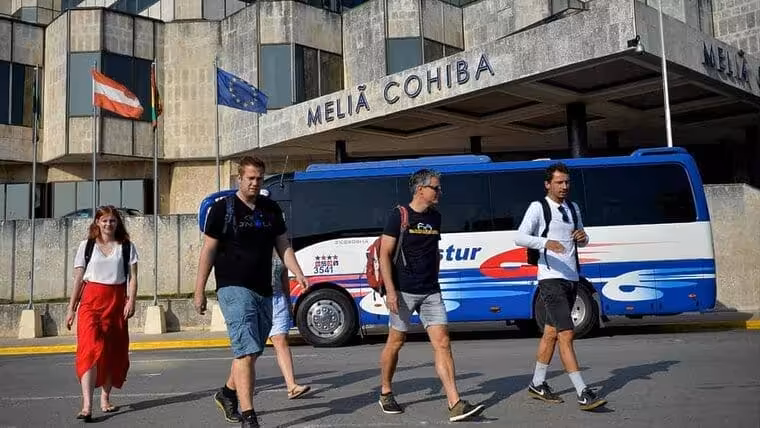 Cuba ha recibido menos de un millón de turistas en lo que va de año