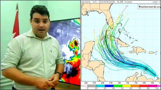 ¿Qué se sabe del cono de trayectoria del potencial ciclón tropical? Elier Pila ofrece algunos detalles