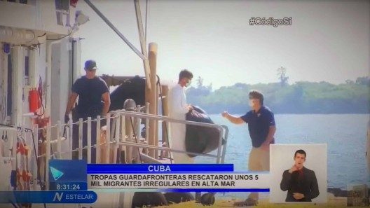 Tropas Guardafronteras de Cuba rescataron a cerca de 5 mil migrantes