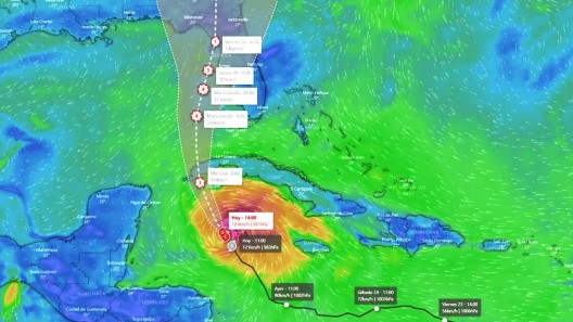 Huracán Ian: Lluvias y vientos fuertes en la Isla de la Juventud y la región occidental de Cuba