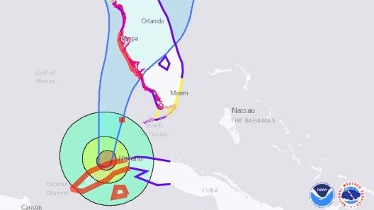 Huracán Ian hacia la Florida: peores escenarios posibles