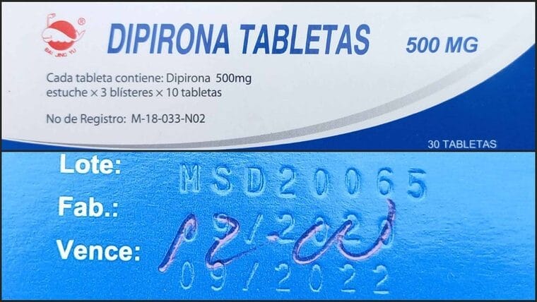 Venden duralginas vencidas en farmacias cubanas