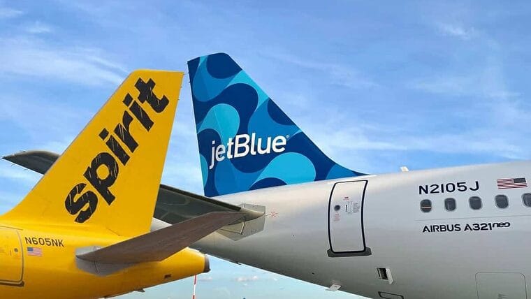 Aprueban la venta de Spirit Airlines a JetBlue por 3800 millones