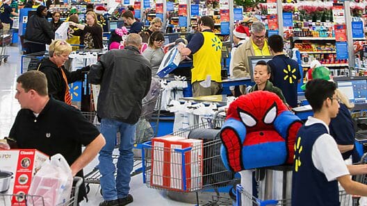 Rebaja de precios en Walmart antes de acción de gracias