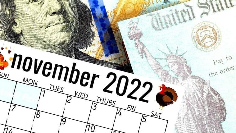 Cheques de estímulo en Estados Unidos antes del Día de Acción de Gracias