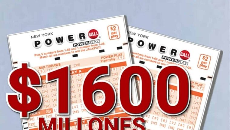 Esta noche Powerball llega a su máximo histórico, pone en juego  600 millones