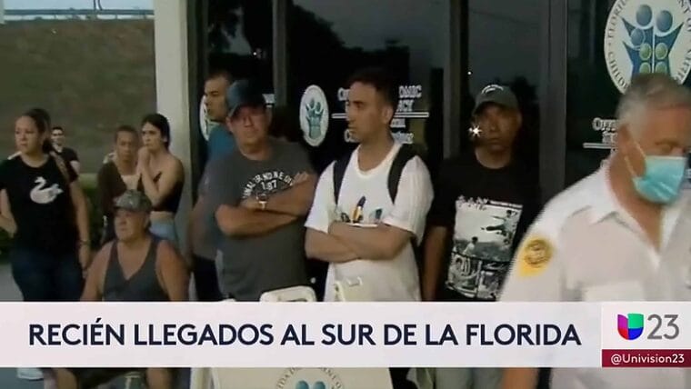 Así es la “difícil situación” de los cubanos recién llegados a Estados Unidos