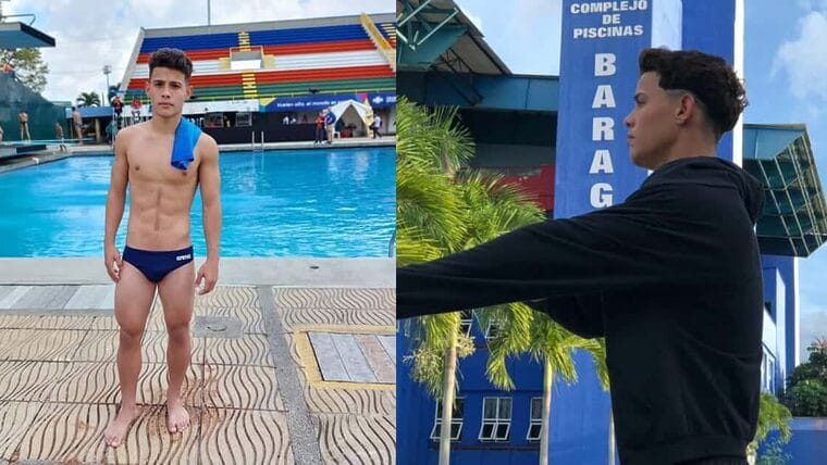 Piden por la recuperación de clavadista cubano que sufrió un accidente en escuela deportiva