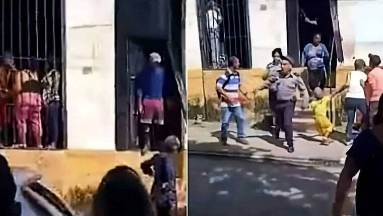 Lesionan a dos policías cubanos en ocupación ilegal de una vivienda en Sancti Spíritus