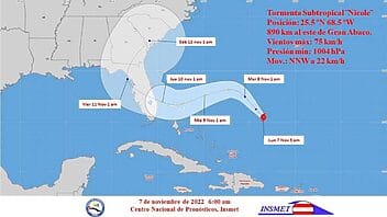 Cuba emite aviso de ciclón tropical. Florida, alerta