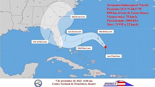 Cuba emite aviso de ciclón tropical. Florida, alerta