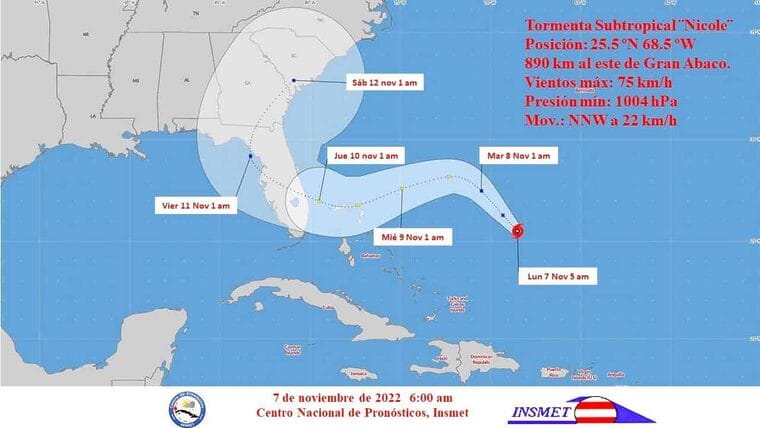 Cuba emite aviso de ciclón tropical. Florida, alerta