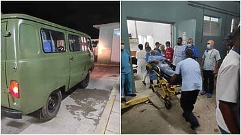 Accidente masivo en el municipio Martí de Matanzas, al voltearse un ómnibus cargado de pasajeros