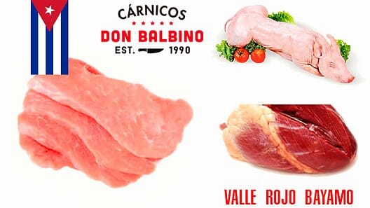 Así se vende la carne en sitios online en dólares para Cuba
