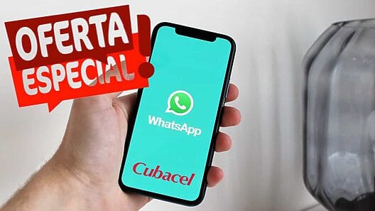 Nueva promoción Cubacel con WhatsApp gratis las 24h e Internet ilimitado